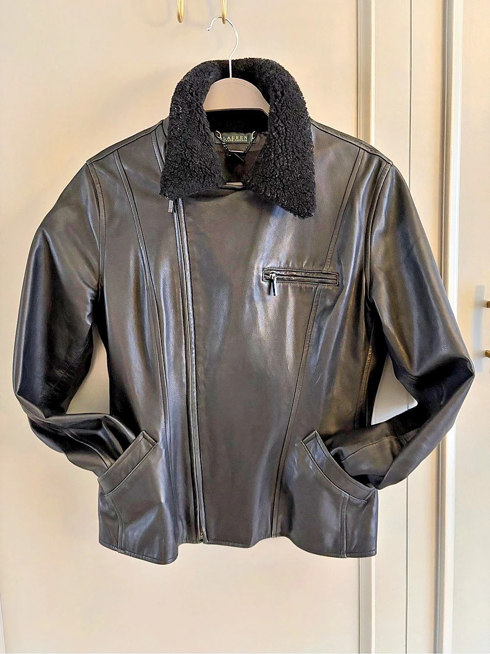 Lauren Ralph Lauren Black leather jacket